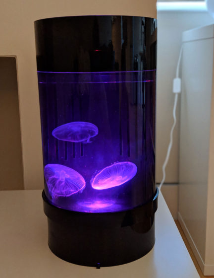 Jellyfish Art Cylinder Nano Pink